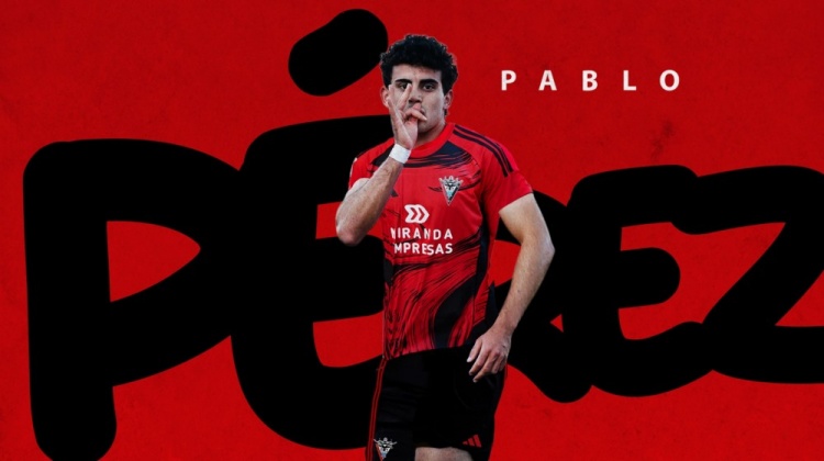 官方：馬競23歲左后衛(wèi)巴勃羅-佩雷斯外租西乙米蘭德斯