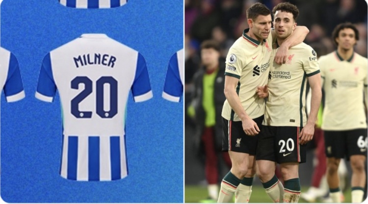 致敬若塔！米爾納：新賽季我將穿20號球衣，向若塔致敬??