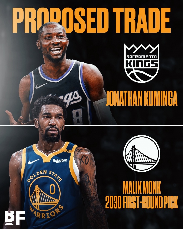 送走庫明加~名記：若我是勇士隊 會接受蒙克+受保護首輪簽的報價