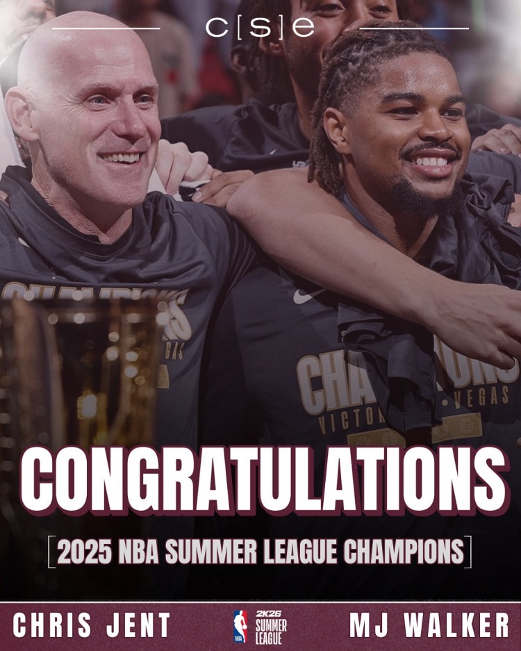 今夏帶隊奪隊史首個冠軍 美記：黃蜂助教詹特成尼克斯助教大熱門