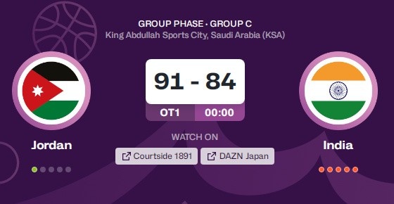媒體人：印度戰(zhàn)約旦是純正的菜雞互啄 男籃辦了約旦問題應該不大