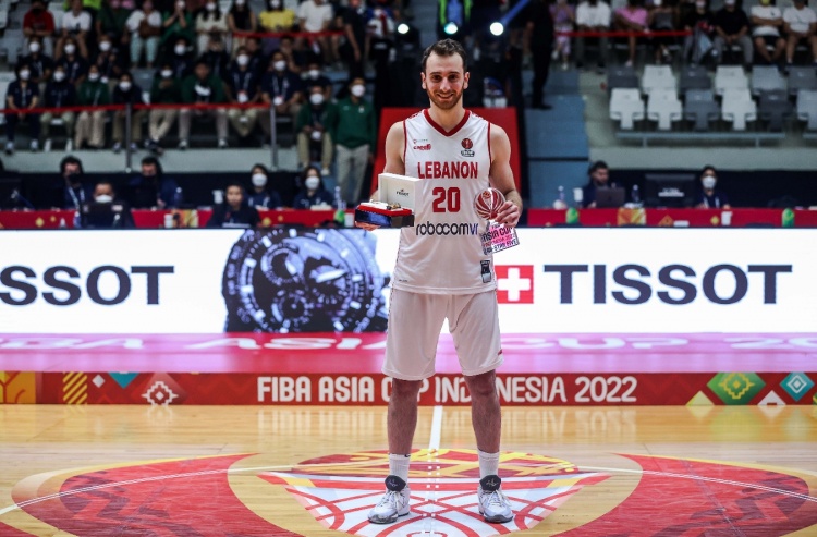 黎巴嫩男籃核心后衛(wèi)阿拉基接近復(fù)出 正在等待隊醫(yī)和FIBA的批準(zhǔn)