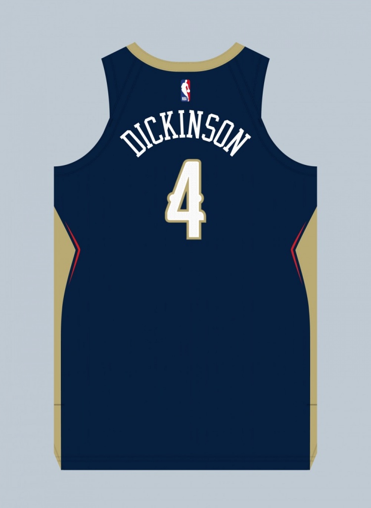 球衣記者：鵜鶘的雙向合同中鋒亨特-迪金森將身穿4號(hào)球衣