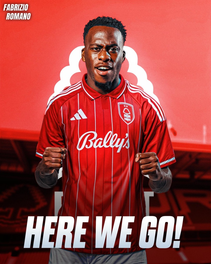 Here we go！羅馬諾：森林簽下前鋒卡里姆恩多，轉(zhuǎn)會費3150萬歐