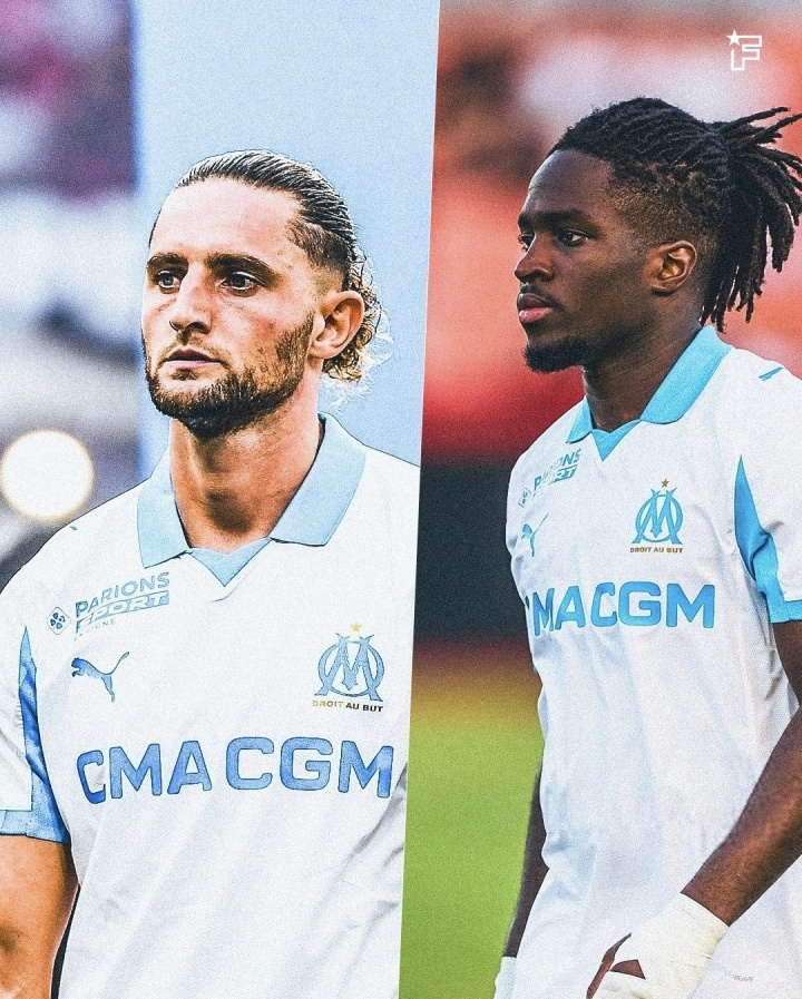 兩敗俱傷??拉比奧特與馬賽隊友洛維激烈沖突，兩人將雙雙被出售