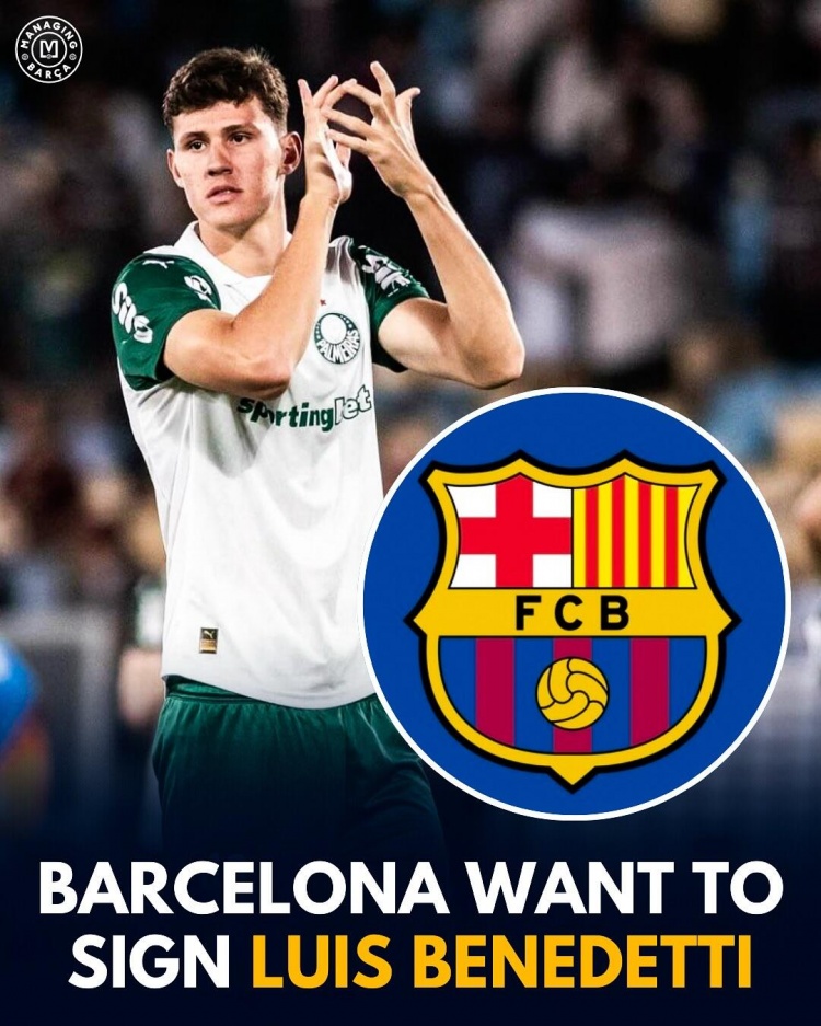 每體：巴薩有意帕爾梅拉斯中衛(wèi)貝內(nèi)德蒂，槍手和那不勒斯加入爭奪