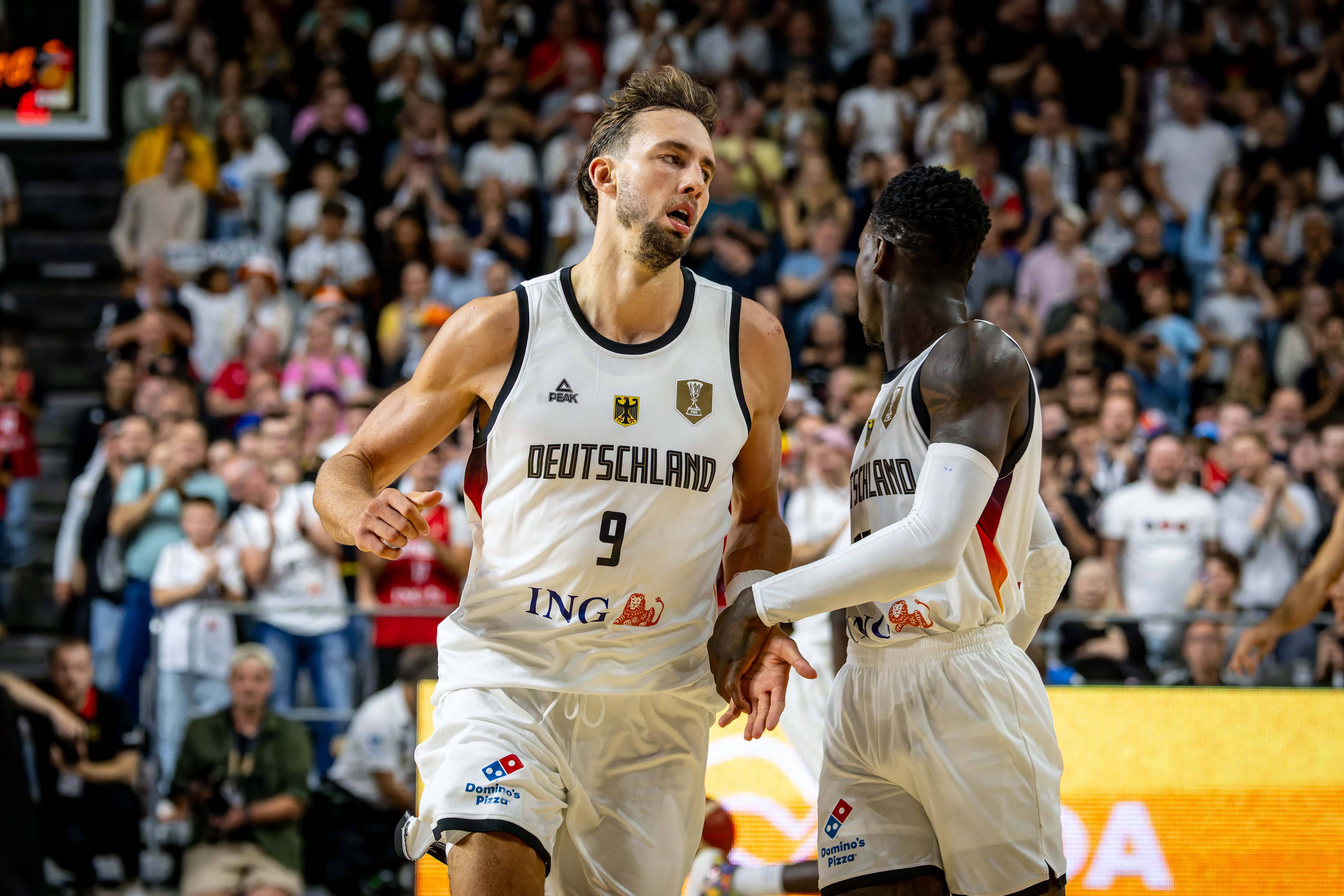 火力全開！德國(guó)本場(chǎng)投籃命中率52% 小組賽三戰(zhàn)得分均超105分