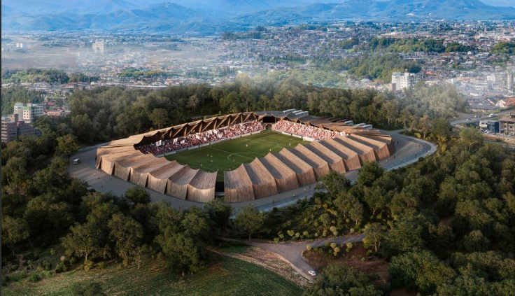 新奇！J3球隊福島聯(lián)計劃建造世界首個全木質(zhì)體育場 ???