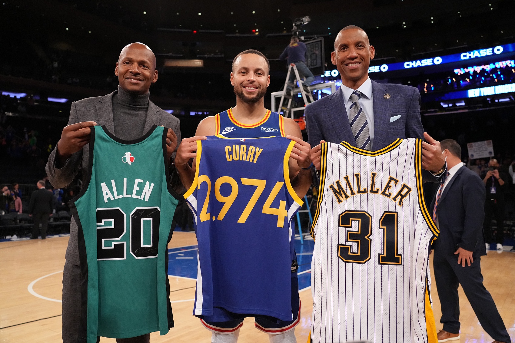 克萊談歷史前5射手：庫(kù)里、米勒、雷-阿倫、伯德、自己