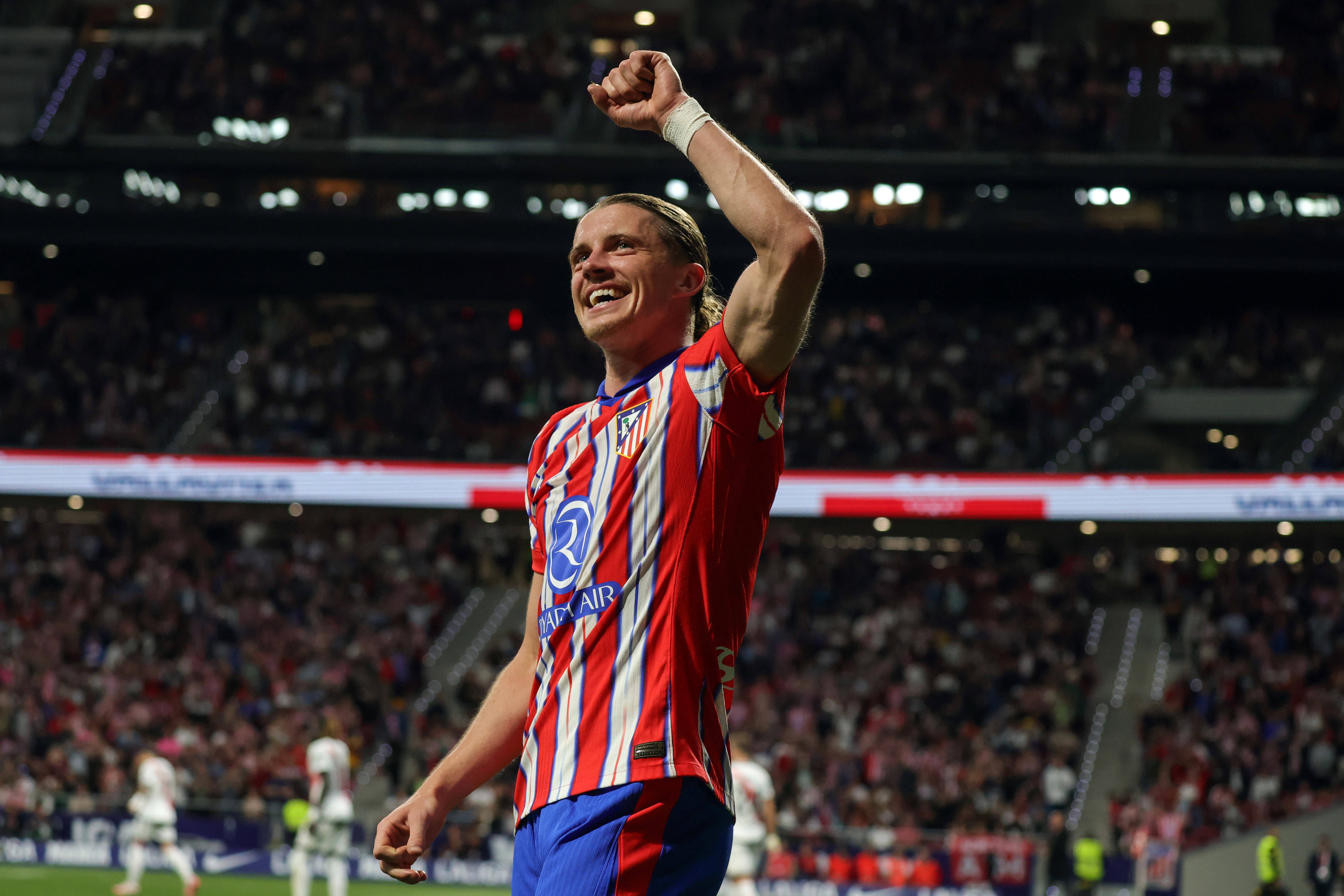 天空體育：加拉格爾今日離開馬德里競技的可能性微乎其微