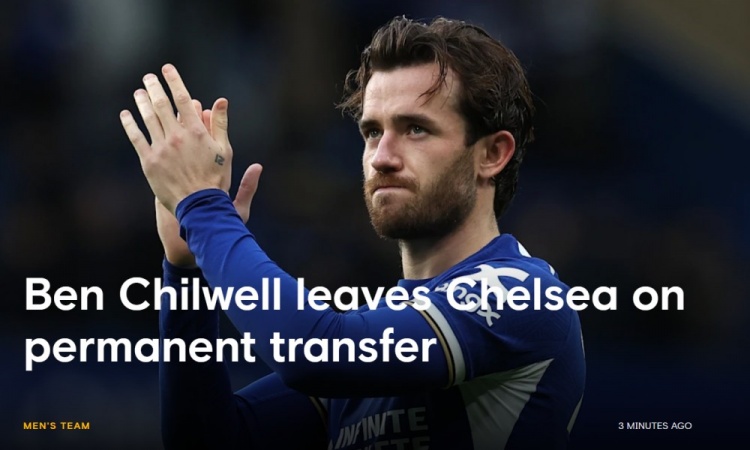 切爾西官方：奇爾維爾永久轉(zhuǎn)會至斯特拉斯堡，祝他新篇章一切順利