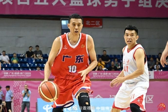 宋希+王晶壓陣！廣東奪全運(yùn)群眾籃球男子組35-44歲和45-60歲冠軍