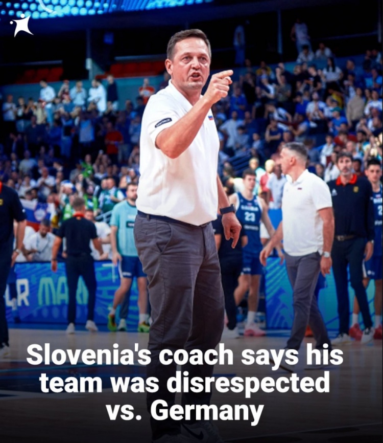 斯洛文尼亞主帥：我們在這場比賽中不被尊重 為球員們感到驕傲