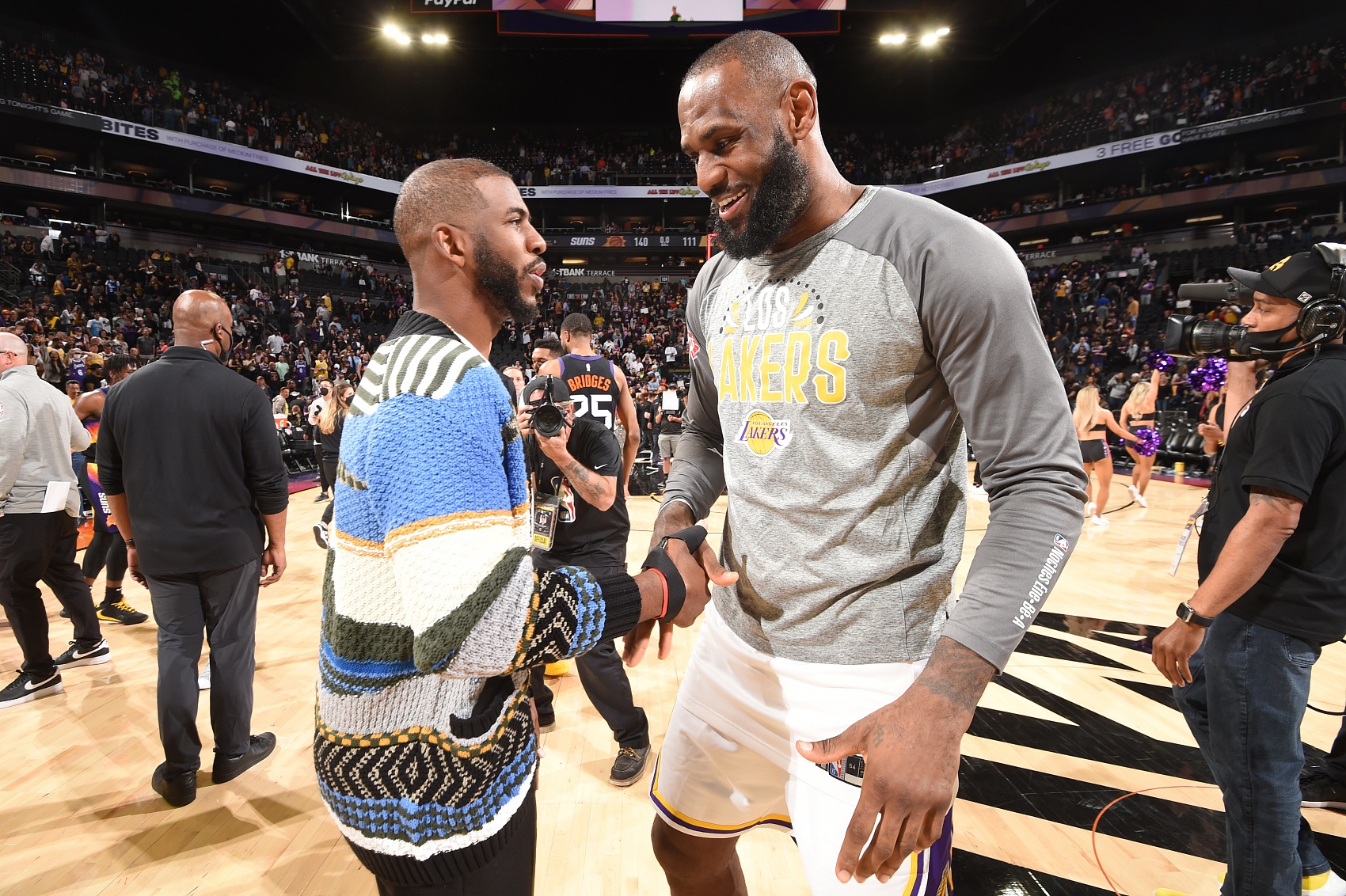 詹姆斯與NBA史上35.6%的球員同場競技過 名列歷史第一 保羅第二