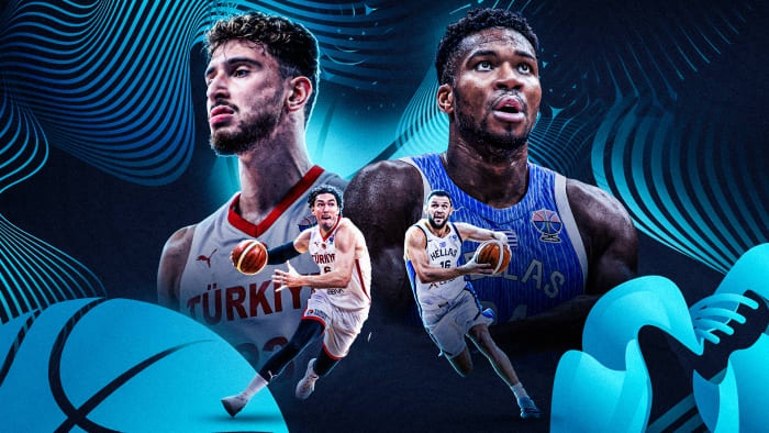 ??申京15+12+6 奧斯馬尼28+6 字母哥12+12 土耳其勝希臘進決賽