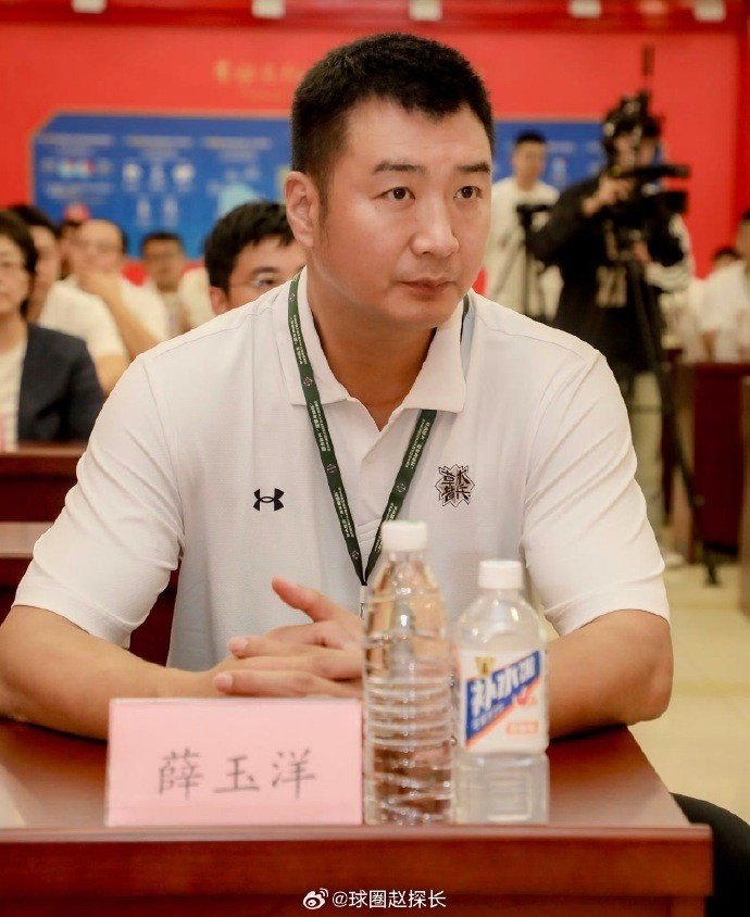 媒體人：有消息稱薛玉洋正在籌建河南隊 參加下賽季的NBL聯(lián)賽