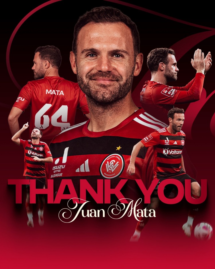 馬塔社媒告別西悉尼漫步者：感覺所有人，很自豪曾身穿你們的球衣