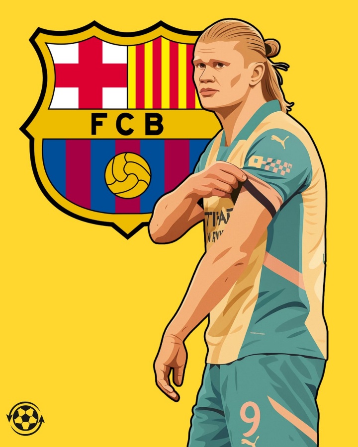 西媒：拉波爾塔正策劃一項轟動性的項目，明年從曼城簽下哈蘭德