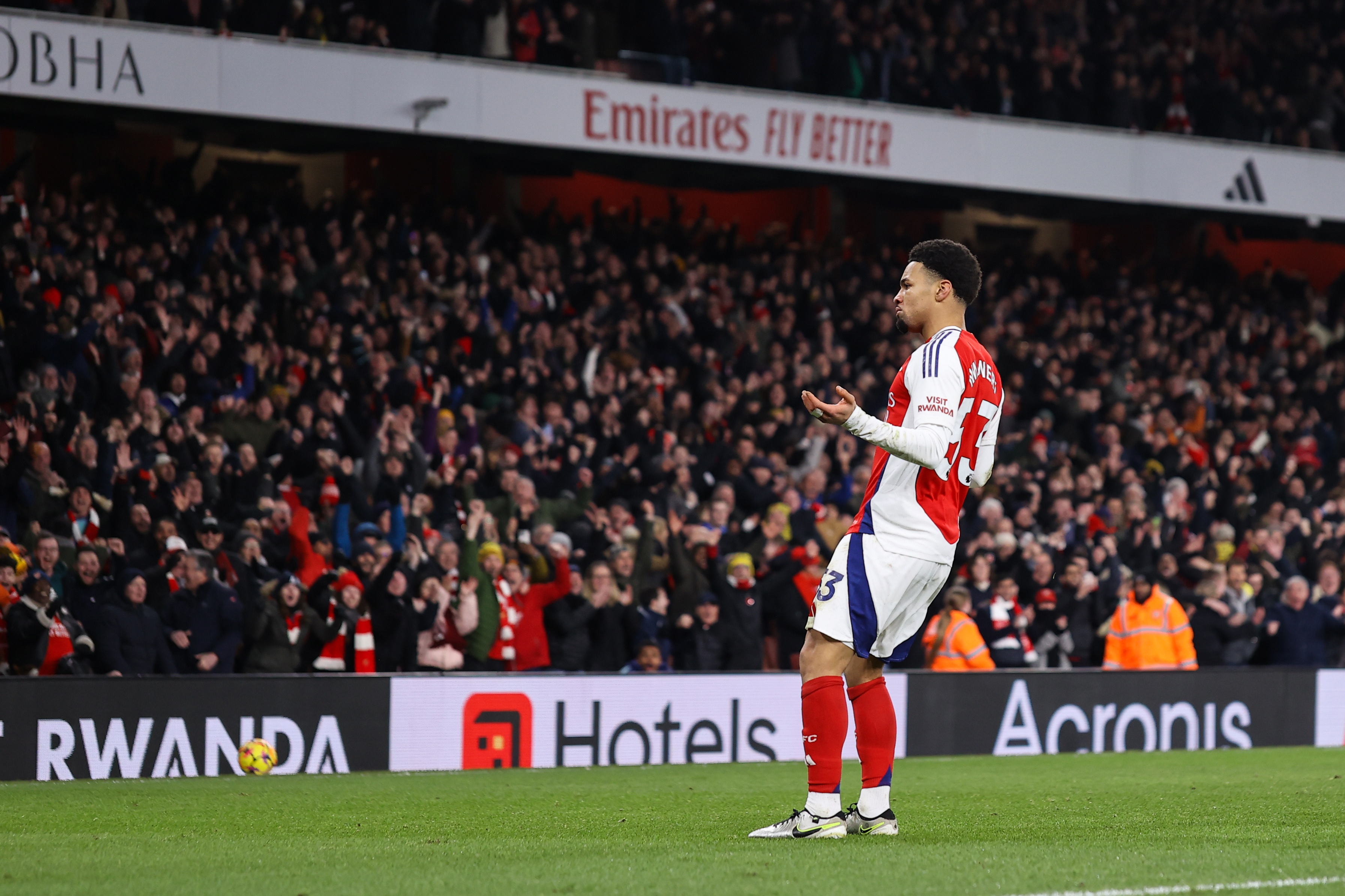 英媒列厄德高缺陣阿森納可能首發(fā)：恩瓦內(nèi)里出戰(zhàn)，薩卡復(fù)出