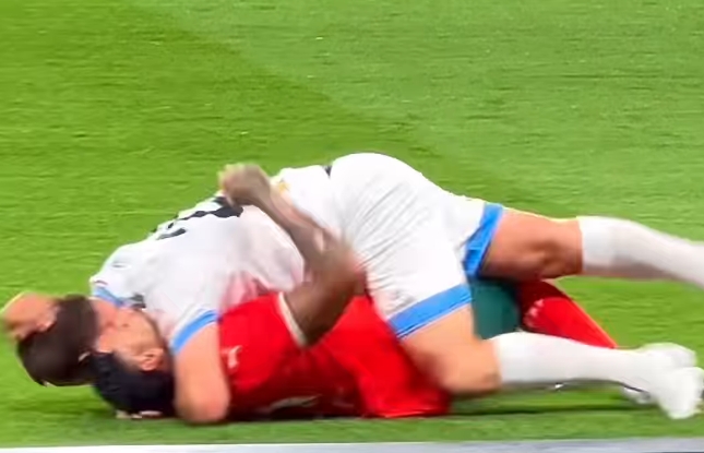 意想不到的發(fā)展??44歲特里傳奇賽單防夸雷斯馬，防到滿地打滾