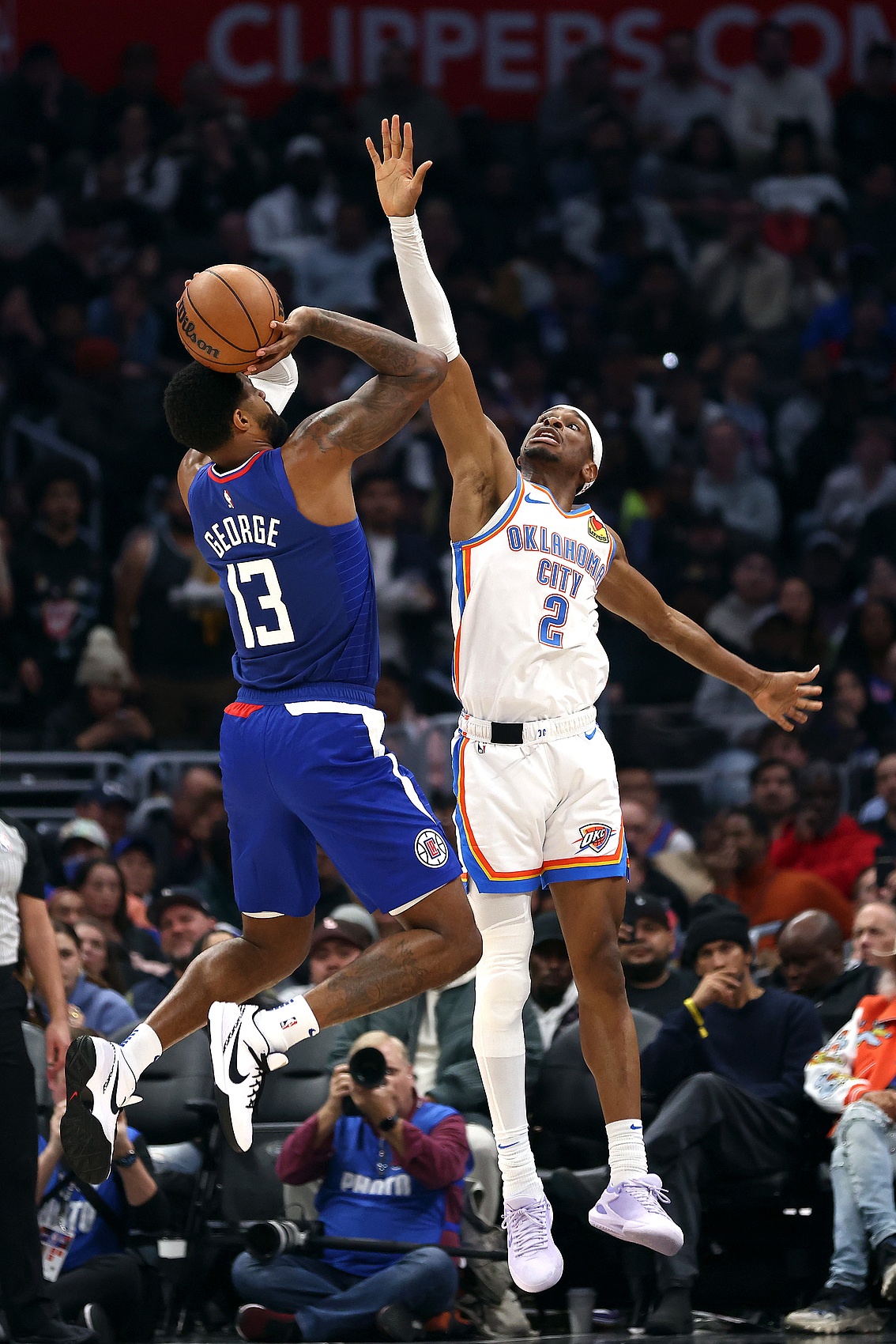 快船曾用SGA等9換1喬治 員工擔心這會像籃網(wǎng)當初梭哈皮爾斯KG那般