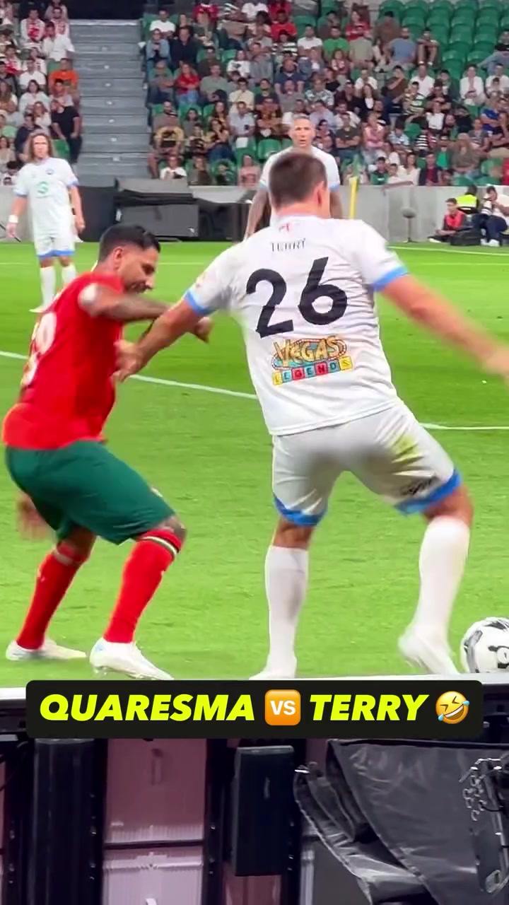 意想不到的發(fā)展??44歲特里傳奇賽單防夸雷斯馬，防到滿地打滾