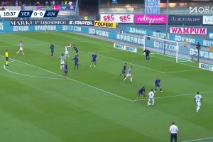 意甲3連勝遭終結(jié)！尤文1-1維羅納 小孔塞桑貼地?cái)伛R里奧送點(diǎn)