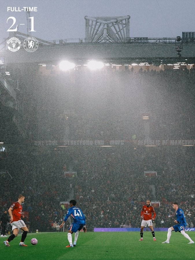 天克？切爾西英超客戰(zhàn)曼聯33場僅6勝，是交手10+對手的最低勝率