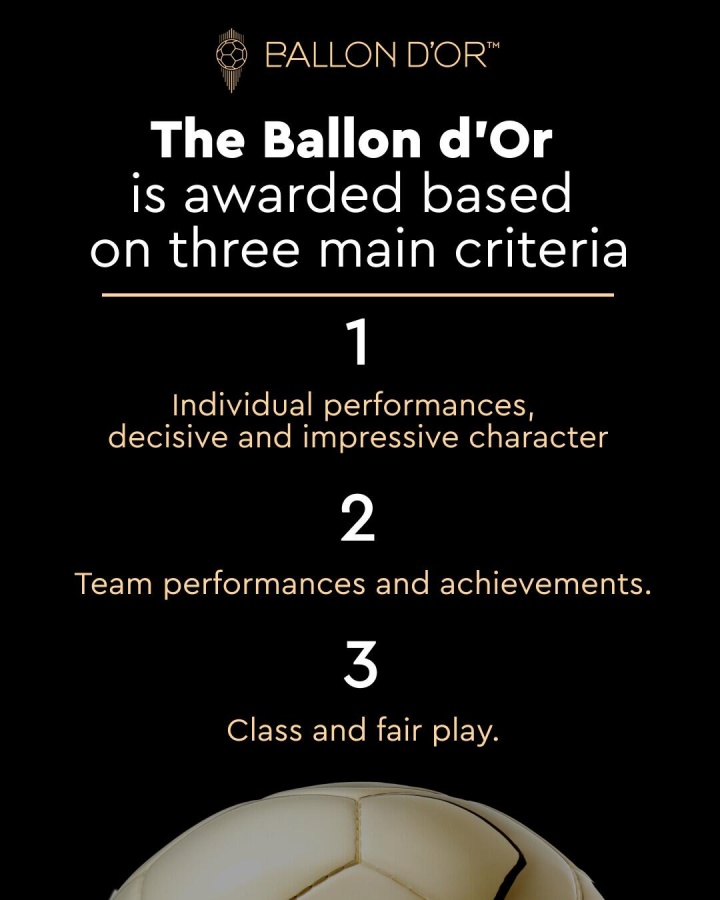 金球獎重申評選標準：1個人表現(xiàn) 2團隊表現(xiàn) 3風(fēng)度和公平競賽精神