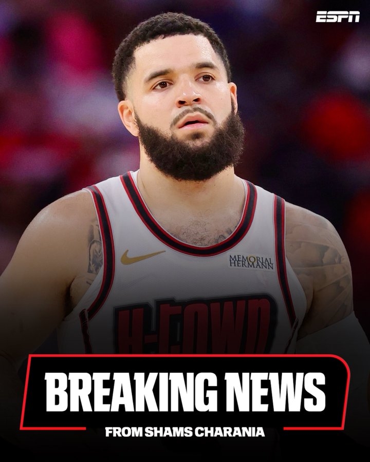 Shams：火箭后衛(wèi)范弗里特前十字韌帶撕裂，可能賽季報銷