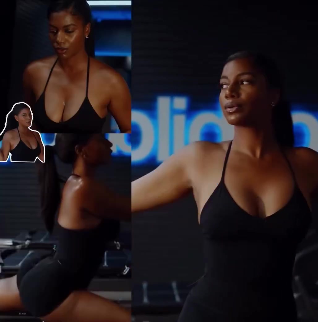 身材相當炸裂！美女NBA場邊記者曬保持傲人身材的鍛煉視頻