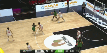 不容易！敘利亞U16女籃下半場被中國隊打出36-0之后終于得分