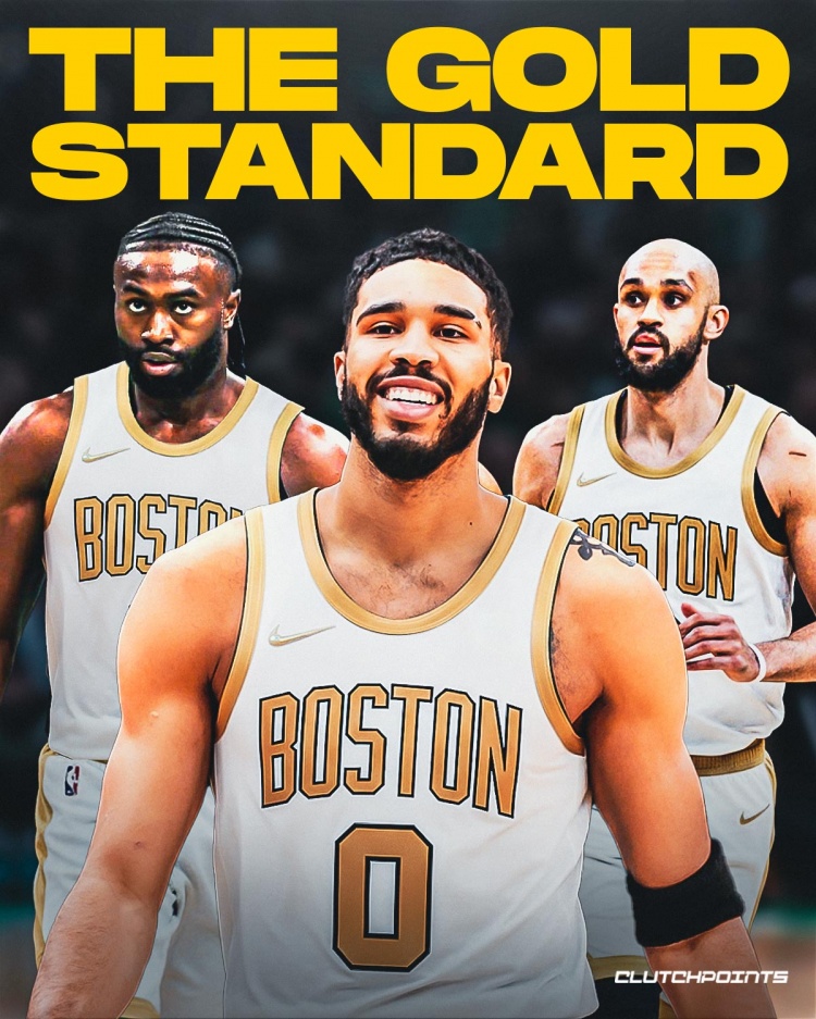 綠軍新賽季將推出金色標(biāo)準(zhǔn)評(píng)配色球衣！這個(gè)色彩搭配如何？