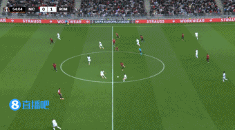 3分鐘2球！齊米卡斯助攻曼奇尼凌空破門，羅馬2-0領(lǐng)先尼斯