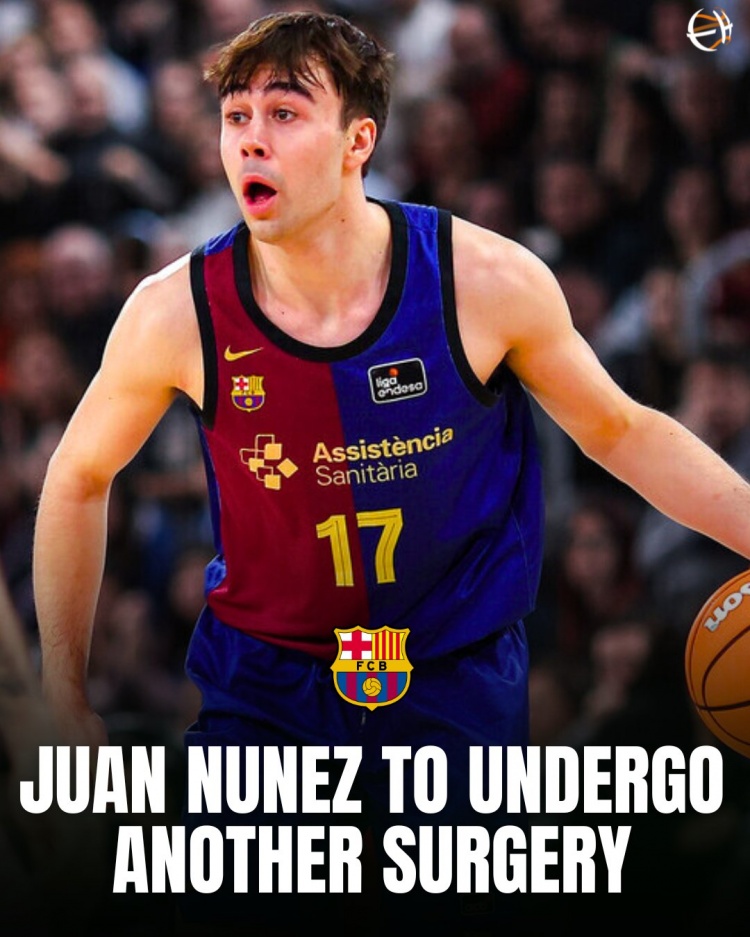 馬刺去年36號秀！歐媒：西班牙控衛(wèi)努涅斯因膝蓋炎癥將再次做手術(shù)