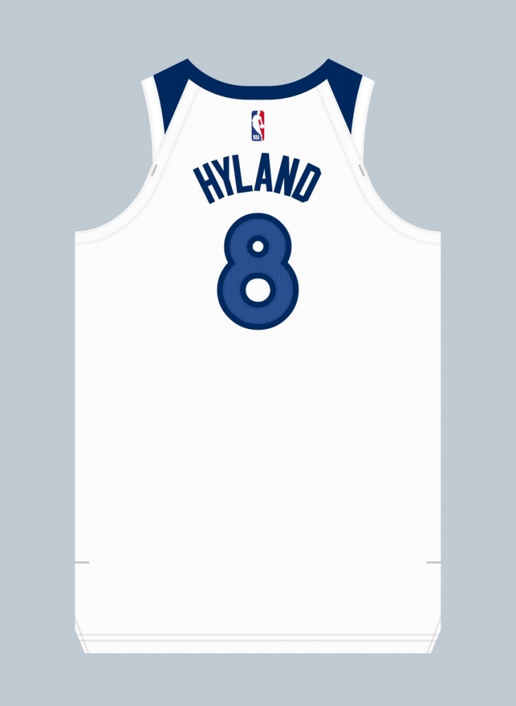 一年合同42.5萬保障！球衣記者：海蘭德由77號改穿為8號球衣