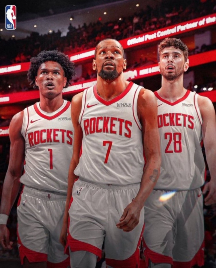 名嘴：杜蘭特的進(jìn)攻火力能為火箭在控衛(wèi)位置的成長爭(zhēng)取時(shí)間