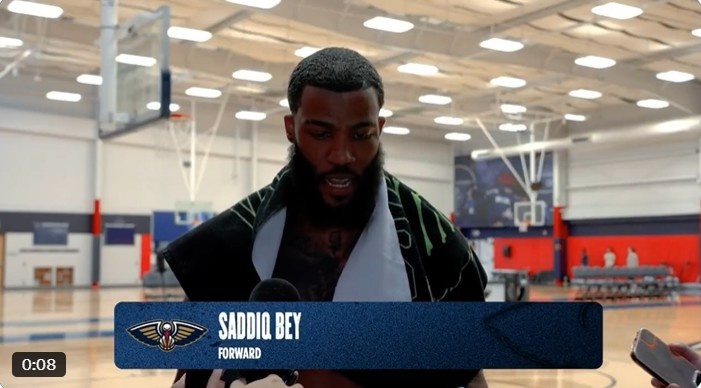 上季未出戰(zhàn)！薩迪克-貝：能參加訓(xùn)練營感謝上帝 對新賽季充滿期待