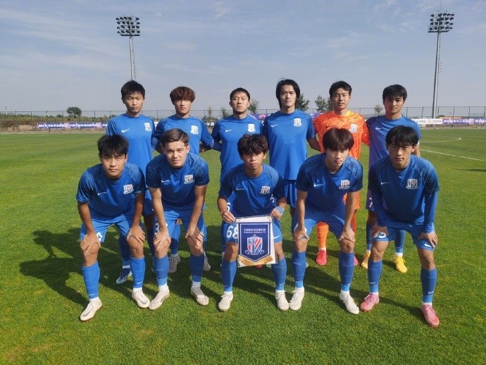 青少年精英聯(lián)賽（U21組）晉級(jí)賽第6輪，上海申花6-1戰(zhàn)勝昆明城星