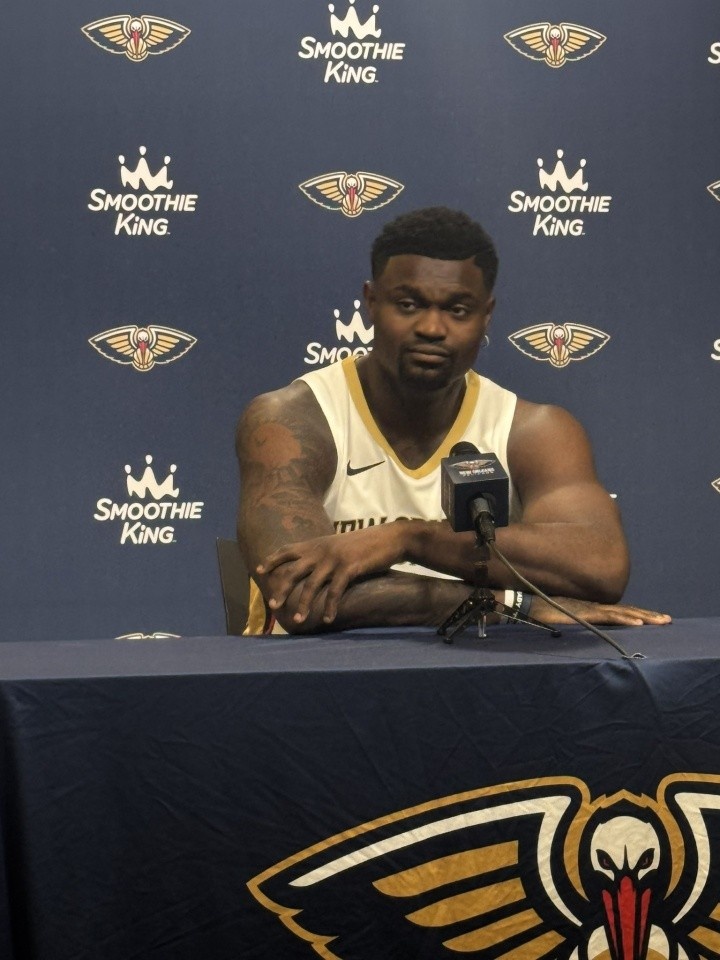 這次來真的！錫安上賽季注冊體重129kg 現(xiàn)在瘦到了120kg