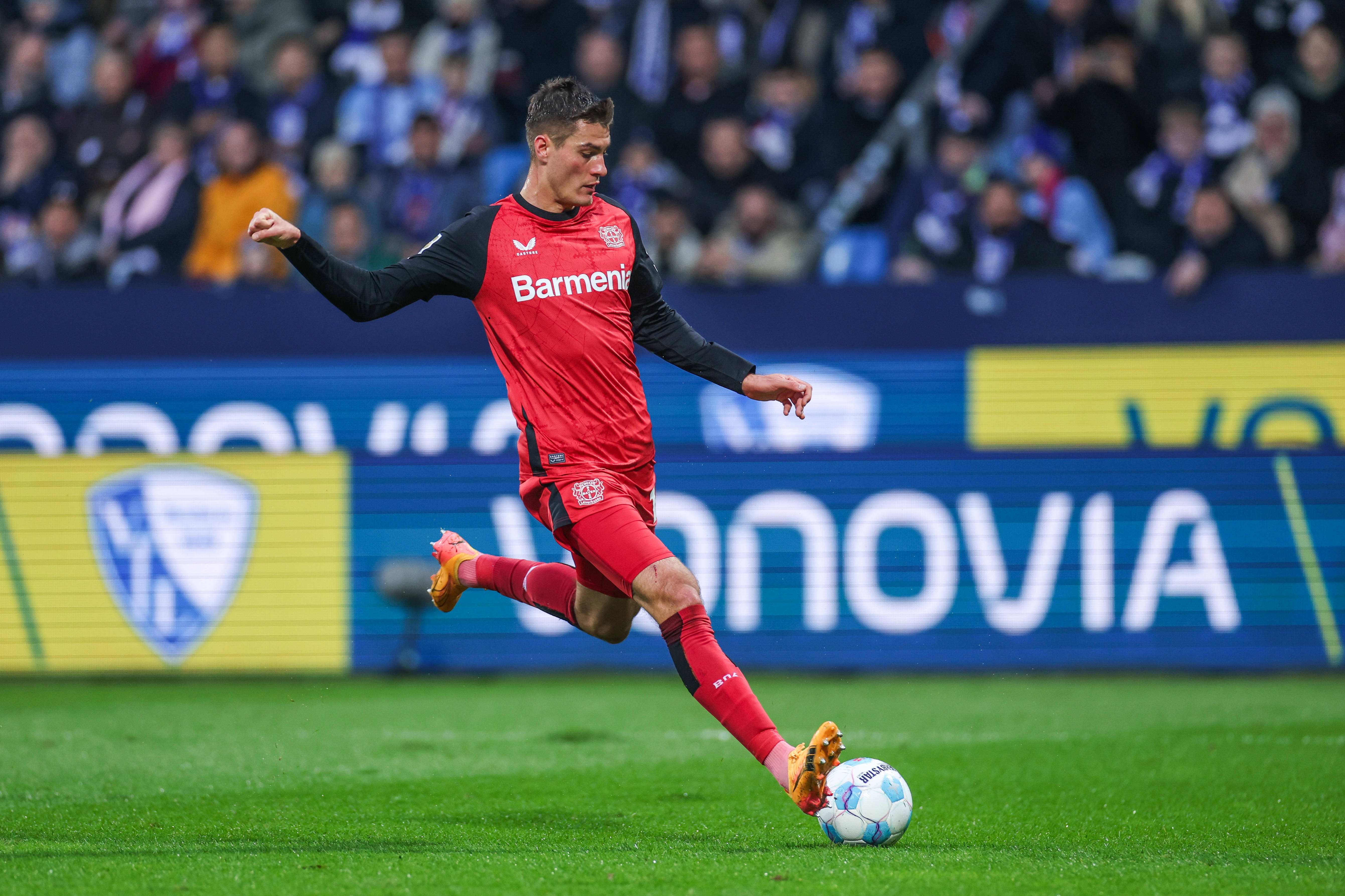 勒沃庫森官方：前鋒?？舜笸燃∪馐軅?，預(yù)計(jì)缺席兩場比賽