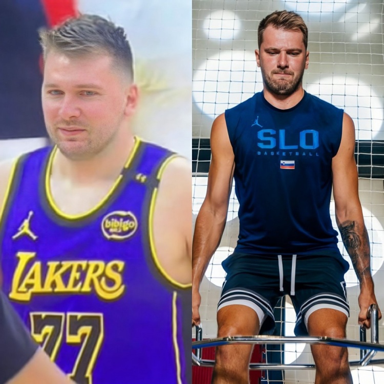 O77變177！湖人官方公布東契奇體重為104公斤 去年最重122.5公斤