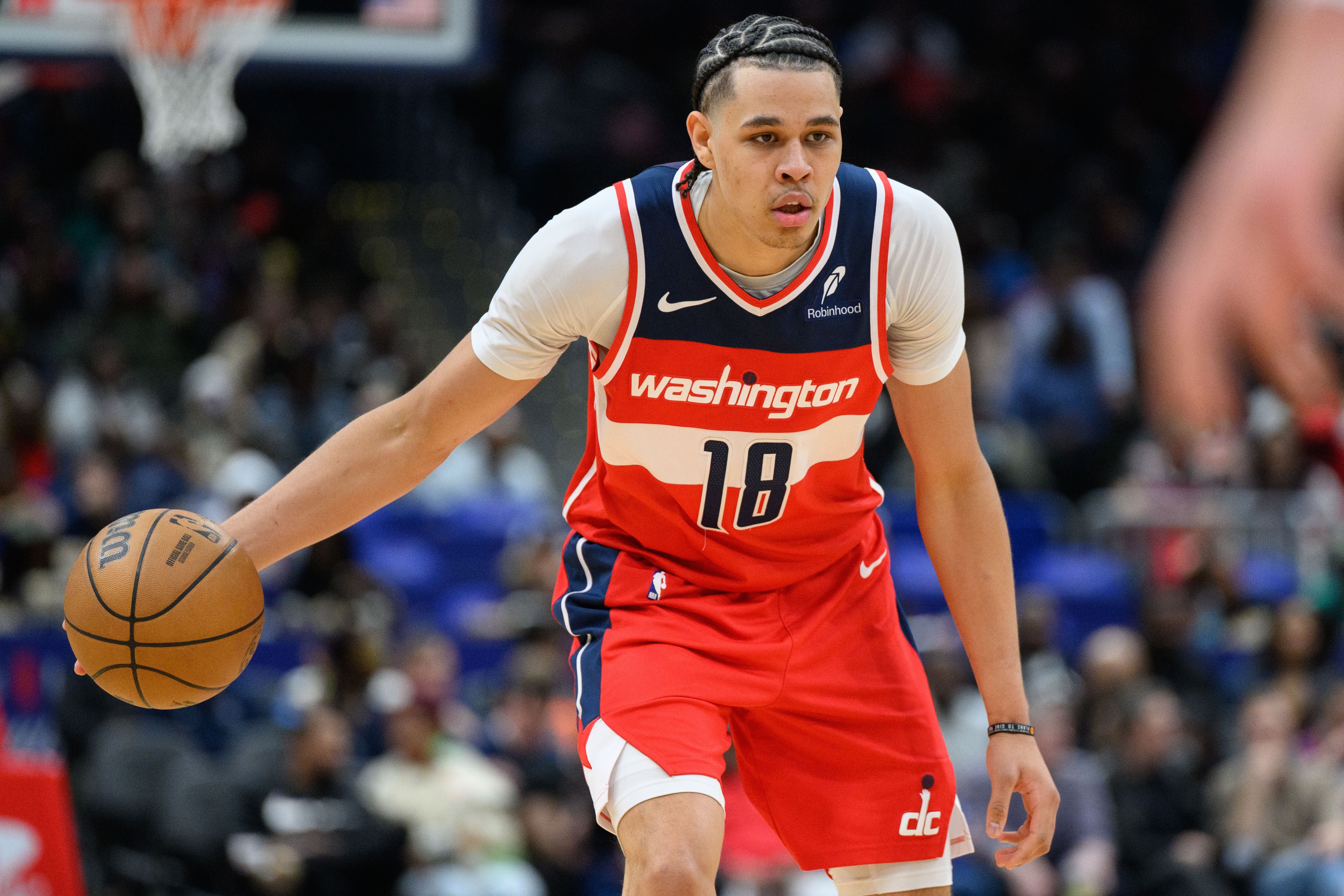 凱肖恩-喬治：特雷-約翰遜非常專(zhuān)注 每個(gè)動(dòng)作都全力以赴 絕不偷懶