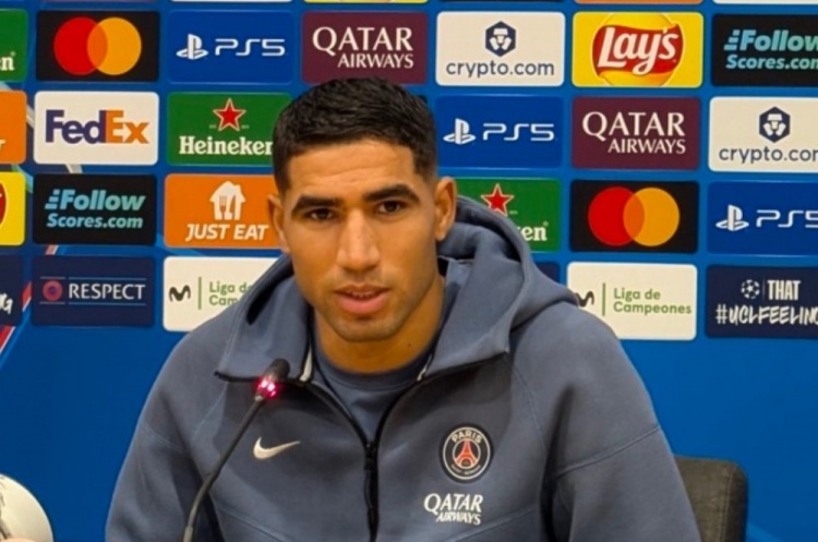 阿什拉夫：亞馬爾將面對世界最佳左后衛(wèi)門德斯 為金球第6感到自豪