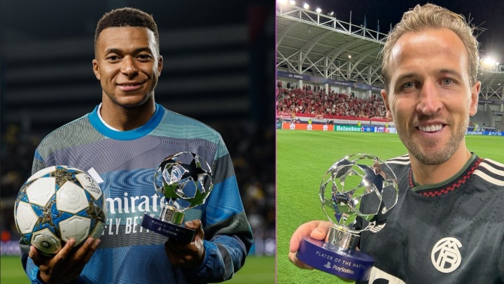 隔空PK！凱恩雙響新賽季9場(chǎng)17球，姆巴佩戴帽9場(chǎng)13球