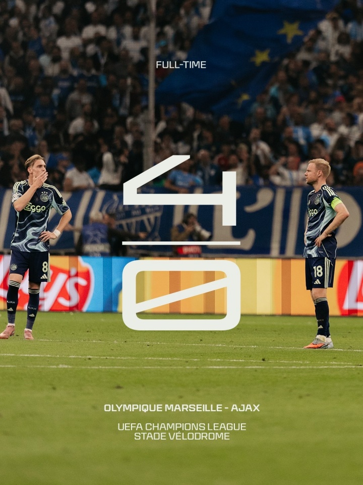 4球慘??！阿賈克斯荷甲7輪不敗排第3，但歐冠0進(jìn)球兩連敗排名倒2