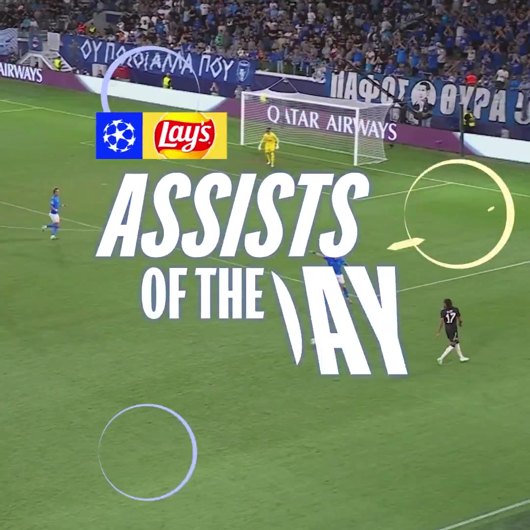 歐冠曬今日助攻集錦：奧利塞、羅德里戈、奧巴梅揚(yáng)、小蜘蛛入選